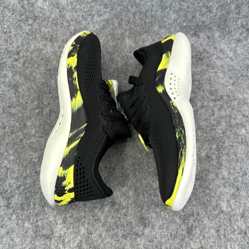 Crocs LiteRide 360 Marbled Pacer Mens 7 Womens 9 Black Citrus Sneaker 207633-02K - Picture 11 of 13